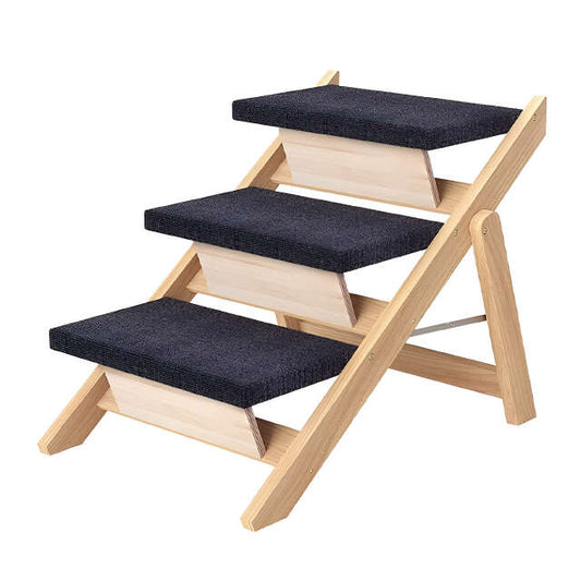 Three-Step Dog Stairs by Tespara