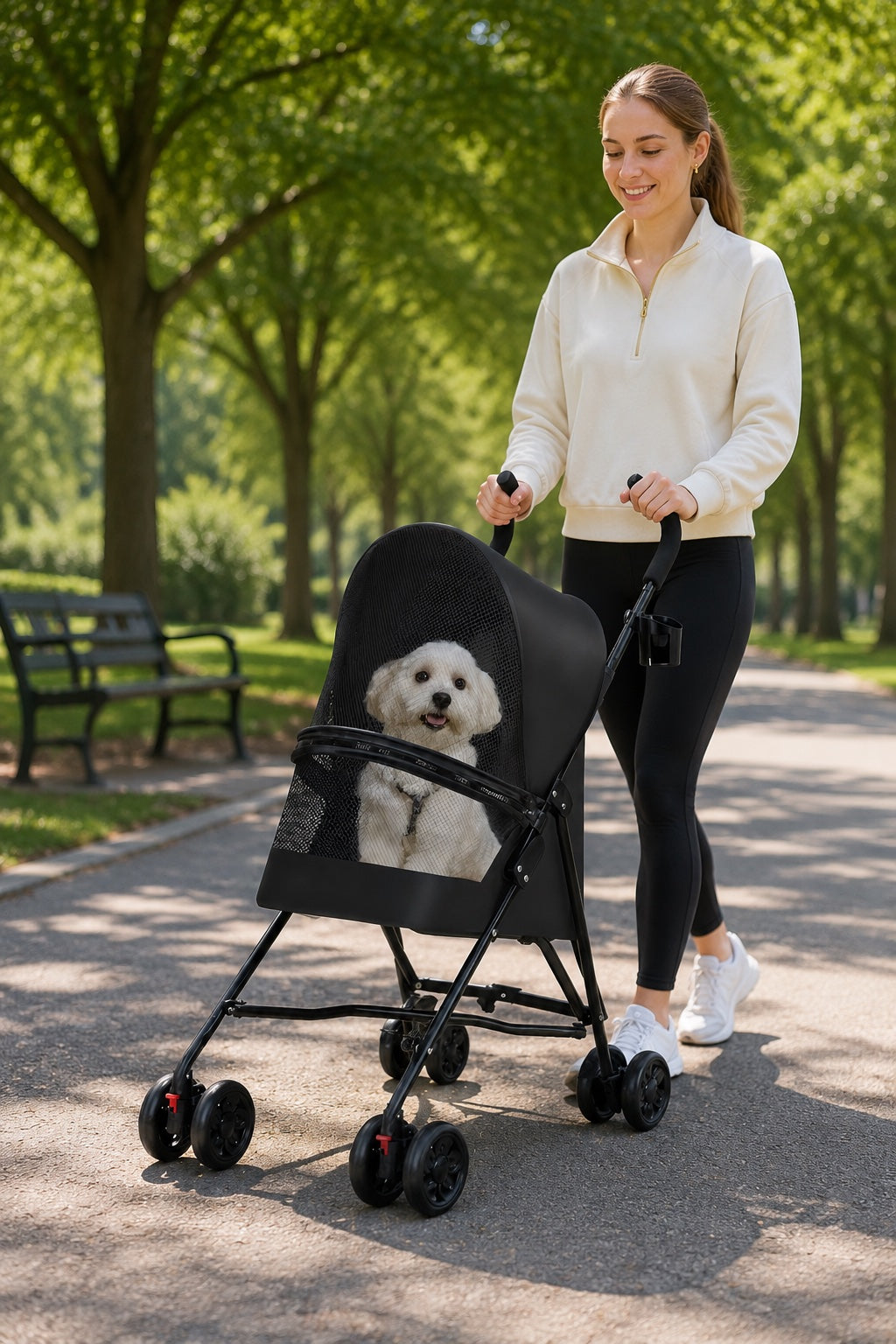 Outdoor pet travel — Tespara lifestyle visual